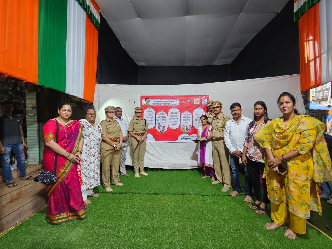 This Ganeshotsav, Arpan NGO spreads the wisdom of child safety, in collaboration with VP Rd Police (Mumbai) and Raigad Police
